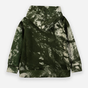 Tie-Dye Hoodie -Olive