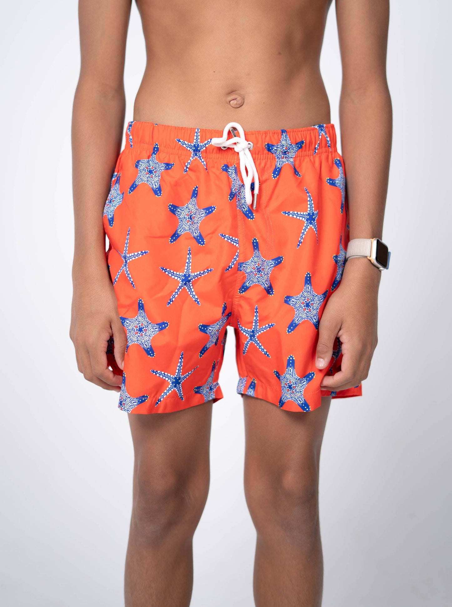 Starfish Swim Shorts - Orange