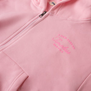 Pink Full-Zip Jacket