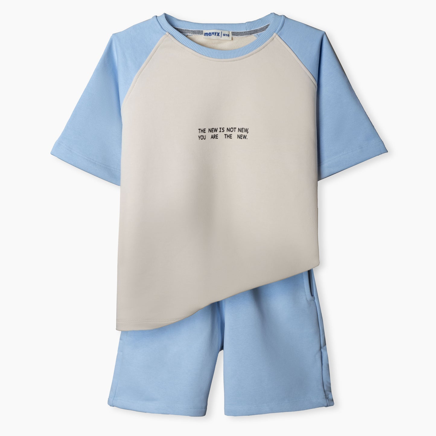 Beige X Baby Blue Set