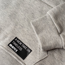 Load image into Gallery viewer, Plain Piping Hoodie - Grey
