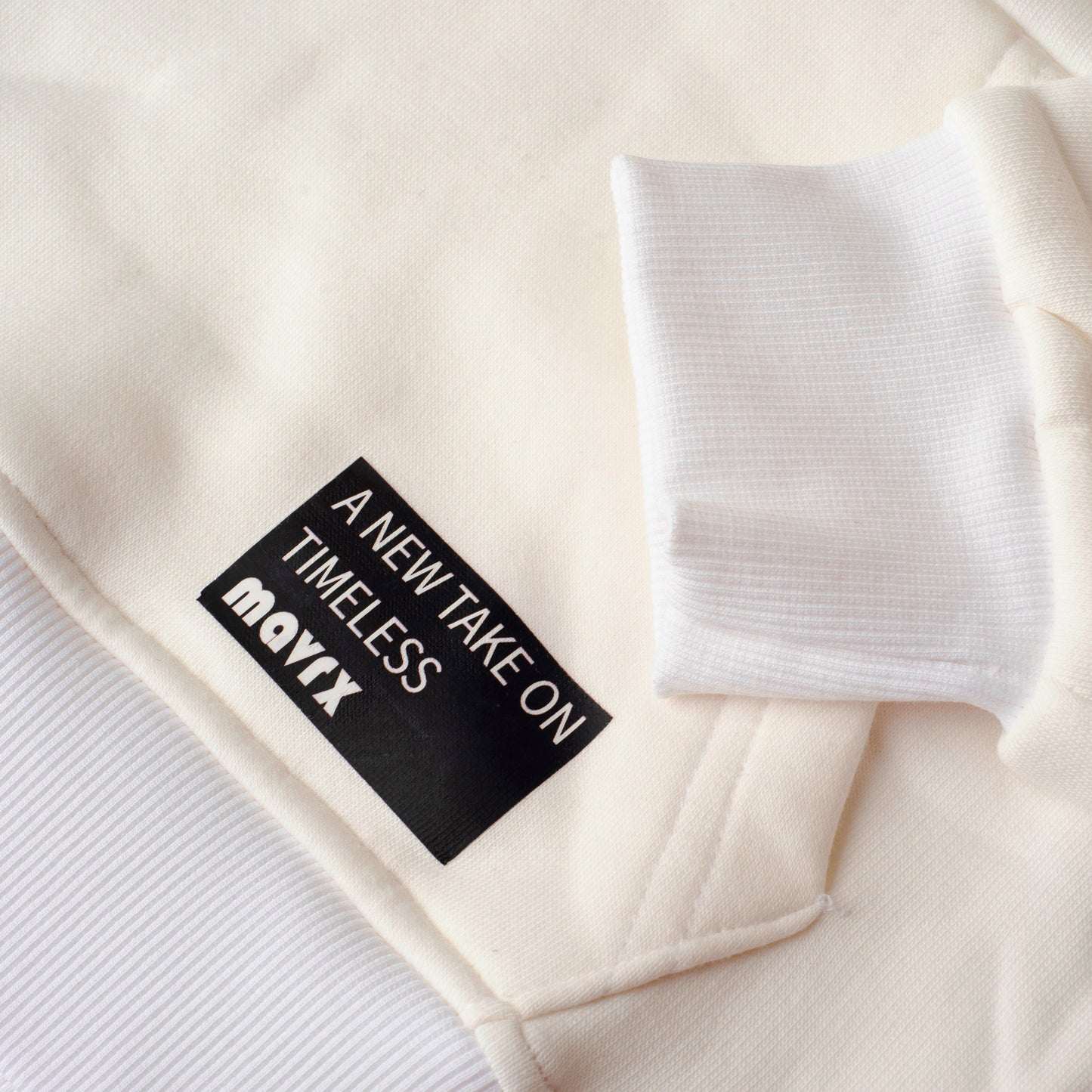 Piping Hoodie Set - Off White