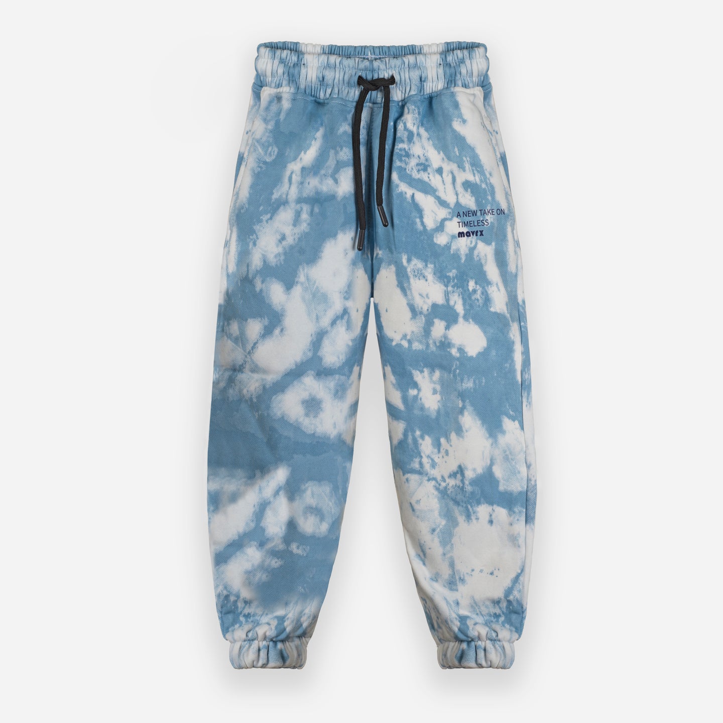 Tie-Dye Sweatpants - baby Blue