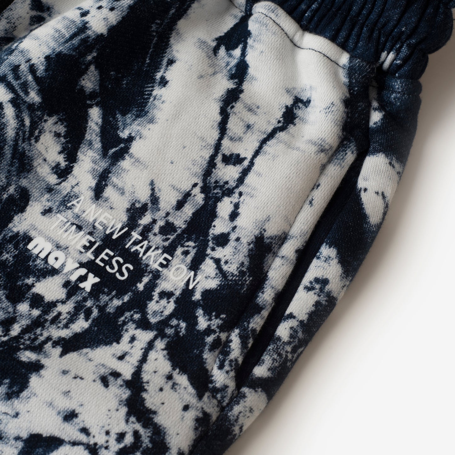 Tie-Dye Jogger - Navy blue