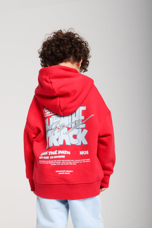 Clear The Dust Hoodie- Red