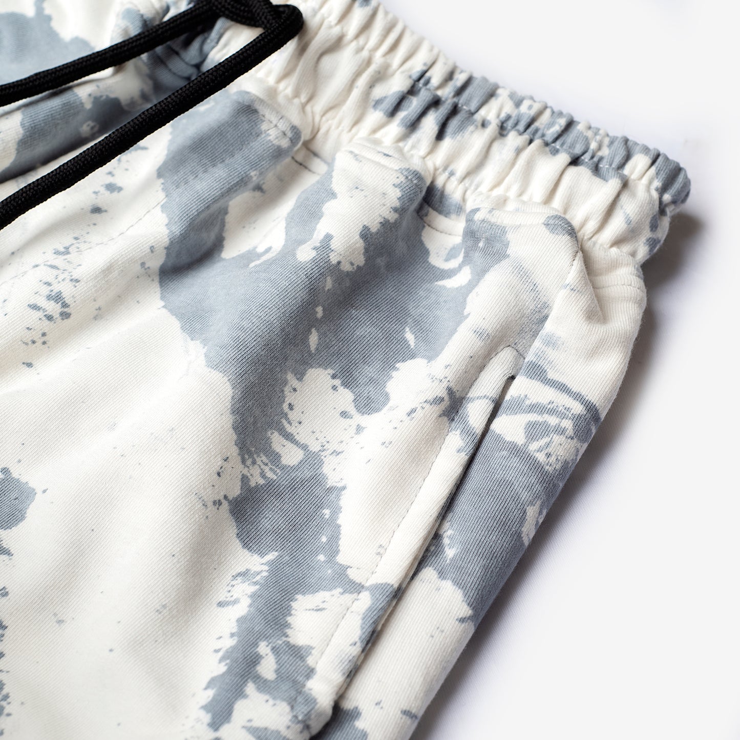 Tie-Dye Sweatpants - Grey