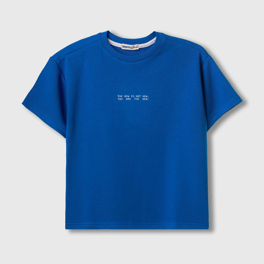 Royal blue Over Size T-shirt