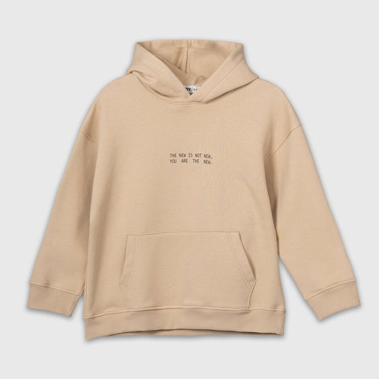 Beige oversize hoodie - Mavrx