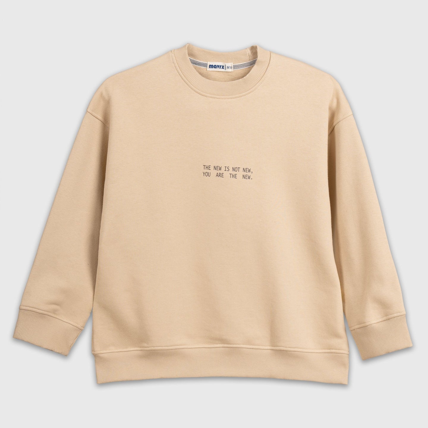 Beige oversize sweatshirt - Mavrx