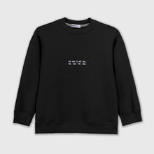 Load image into Gallery viewer, Black oversize sweatshirt - Mavrx
