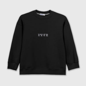 Black oversize sweatshirt - Mavrx