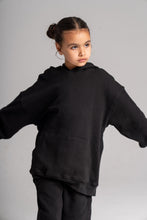Load image into Gallery viewer, Black Textured hoodie Set - Mavrx
