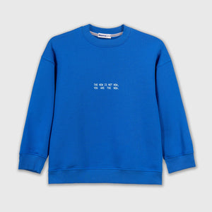 Blue Oversize Sweatshirt - Mavrx