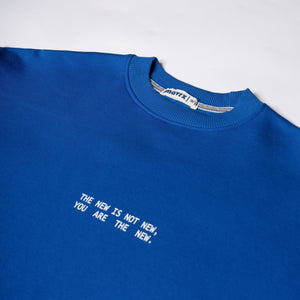Blue Oversize Sweatshirt - Mavrx