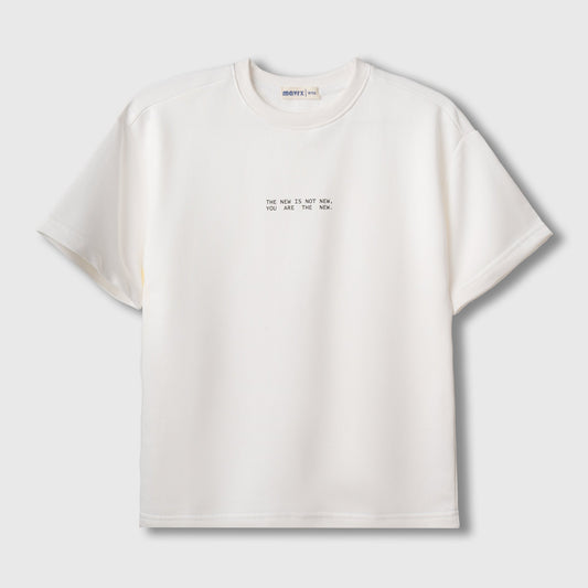Milton T-shirt Off White - Mavrx