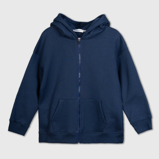 Navy Full Zip Jacket - Mavrx