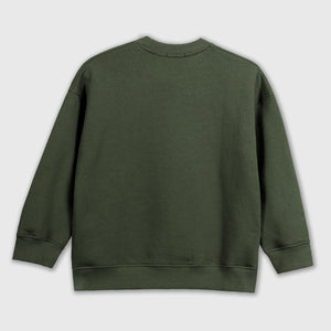 Olive Oversize Sweatshirt - Mavrx