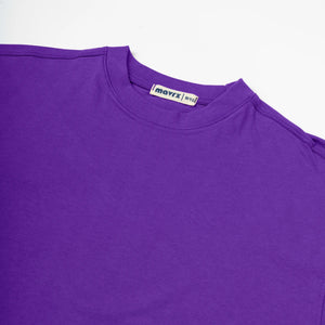 Purple Basic T-shirt - Mavrx