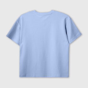 Textured T-shirt - Babyblue - Mavrx